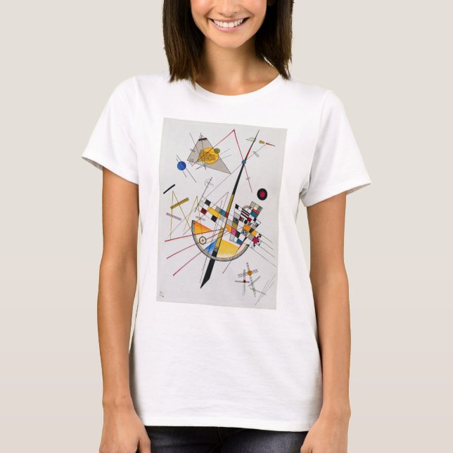 Camiseta Tensión Delicada Nº 85, Wassily Kandinsky (Anverso)