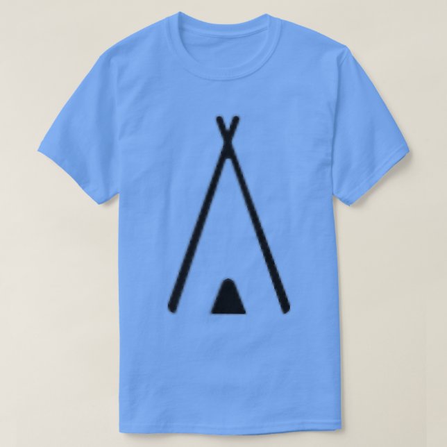 Camiseta Tent Tipi T-Shirt (Diseño del anverso)