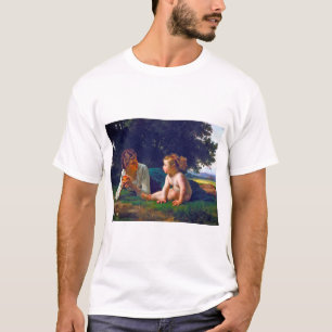 Camiseta Tentación, Bouguereau