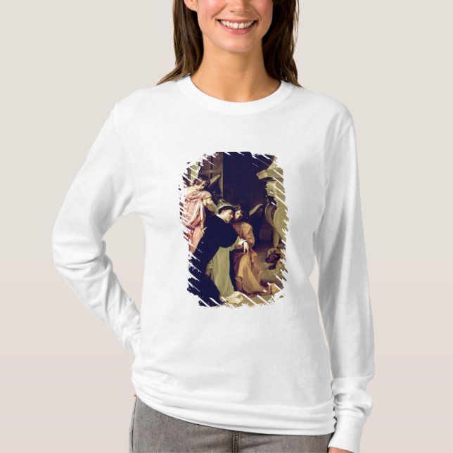 Camiseta Tentación de Santo Tomás de Aquinas (Anverso)