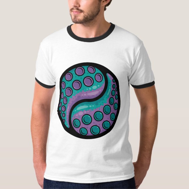 Camiseta Tentacle Yin Yang (Anverso)