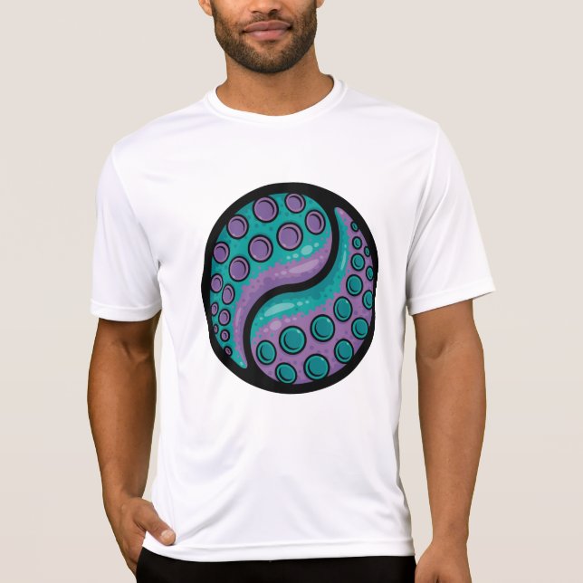Camiseta Tentacle Yin Yang (Anverso)