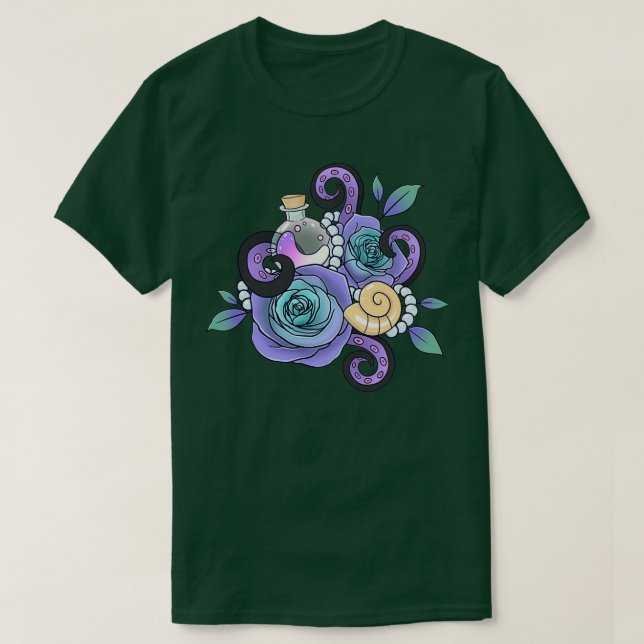 Camiseta Tentáculos (Diseño del anverso)