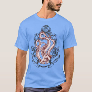 Camiseta Tentáculos de Calamar Fuera del Espejo Horror Love