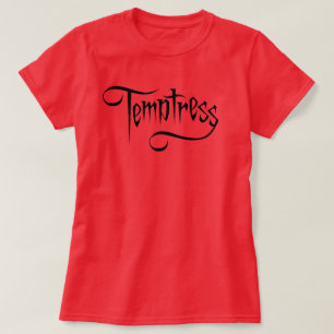 Camiseta Tentadora de texto
