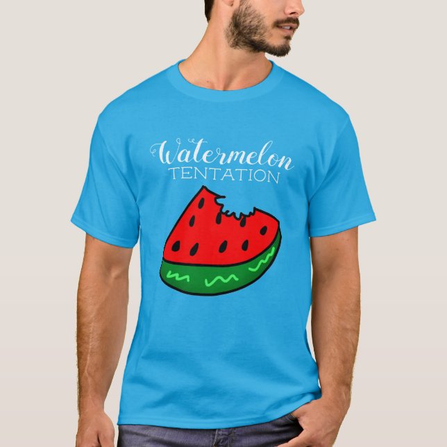 Camiseta Tentadura de sandía (Anverso)