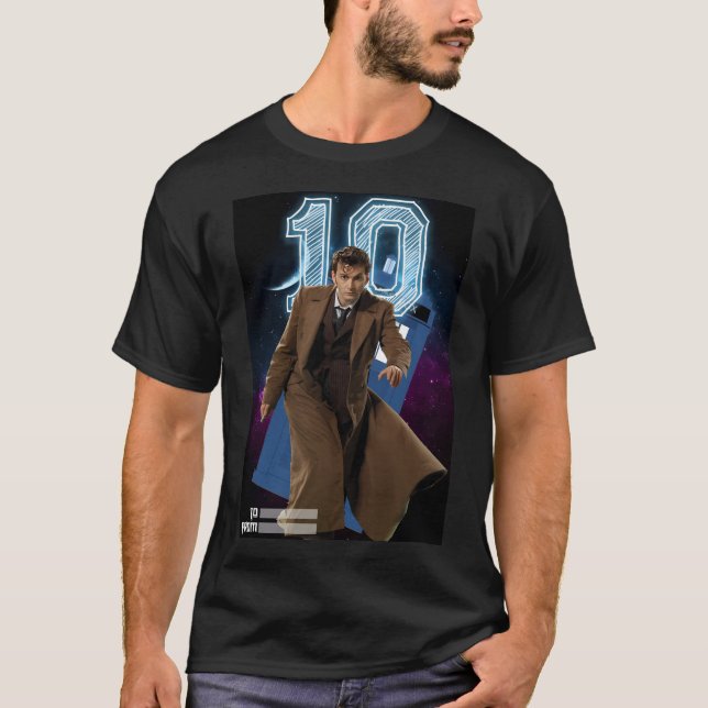 Camiseta Tenth Doctor - Greeting Card (Anverso)