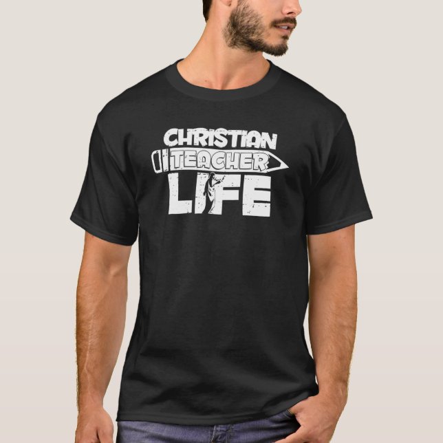 Camiseta Teología Estudio de la Biblia Enseñanza Cristiana  (Anverso)
