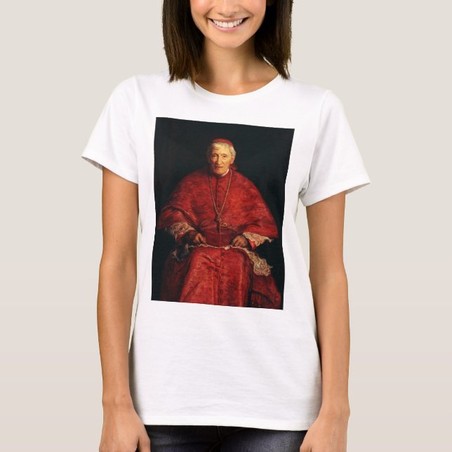 Camiseta Teólogo inglés de Saint John Henry Newman (Anverso)