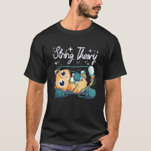 Camiseta Teoría de la cadena de gato de punto