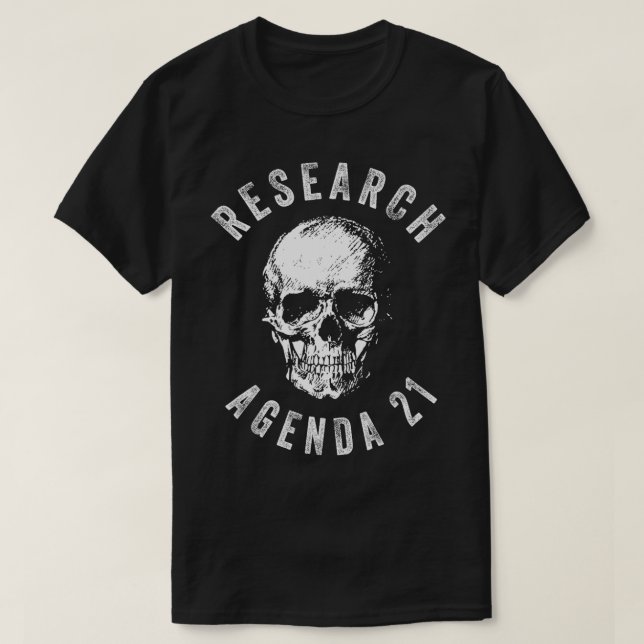 Camiseta Teoría de la conspiración de la despoblación Progr (Diseño del anverso)