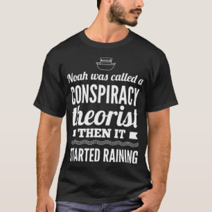 Camiseta Teoría de la conspiración del Arca de Noé