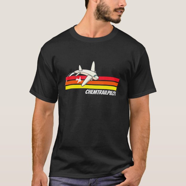 Camiseta Teoría de la conspiración del equipo piloto del Ca (Anverso)