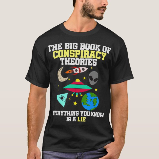 Camiseta Teoría De La Conspiración El Gran Libro Del Teo De (Anverso)