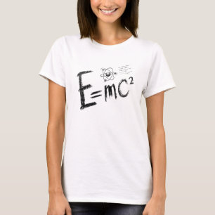 Camiseta Teoría de la Relatividad de Einstein. Fórmula