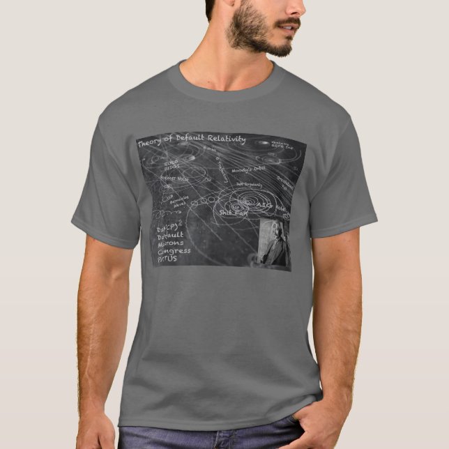 Camiseta Teoría de la relatividad del defecto (Anverso)
