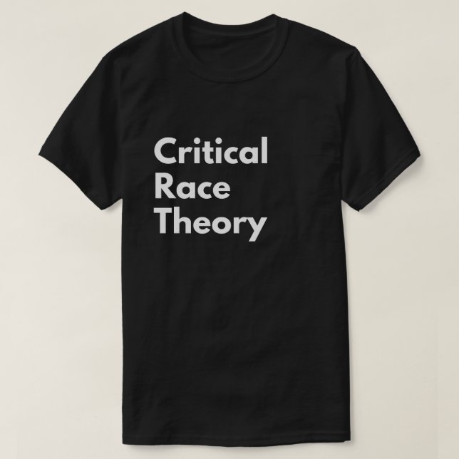 Camiseta Teoría de raza crítica BHM T-Shirt (Diseño del anverso)