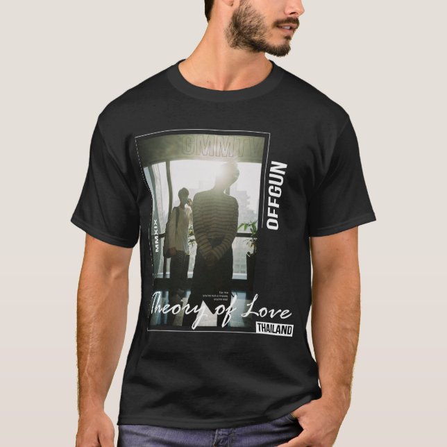 Camiseta Teoría del amor La serie (Anverso)