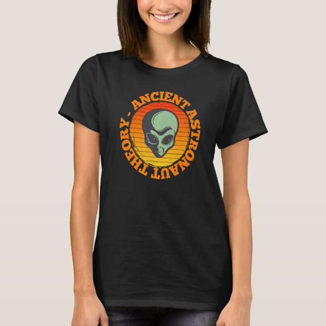Camiseta Teoría del antiguo astronauta divertida ciencia de (Anverso)
