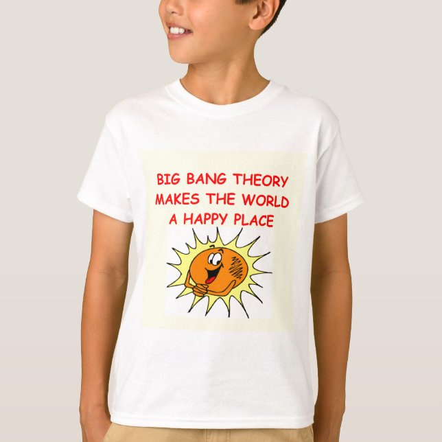 Camiseta teoría del big bang (Anverso)