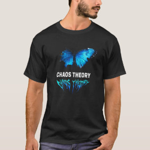 Camiseta Teoría del caos Mariposa Sad Estética Edgy Streetw