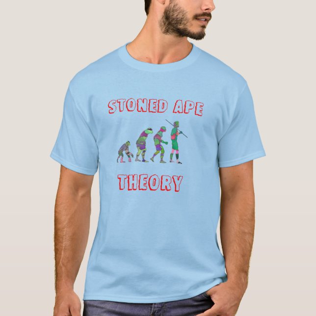 Camiseta Teoría empedrada del mono (Anverso)