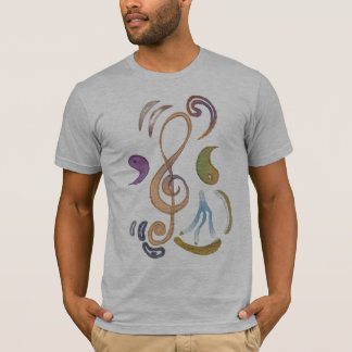 Camiseta teoría mezclada