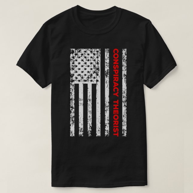 Camiseta Teorías de conspiración 1 (Diseño del anverso)