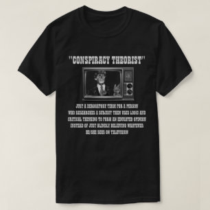 Camiseta Teórico de la conspiración