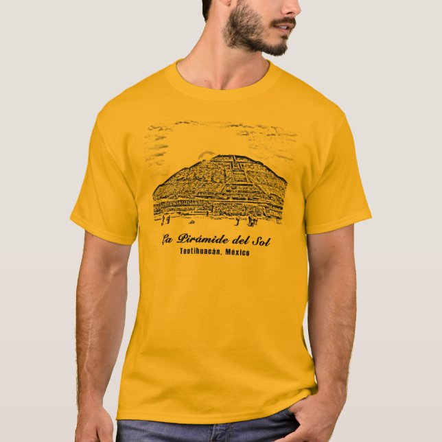 Camiseta Teotihuacan, México (Anverso)