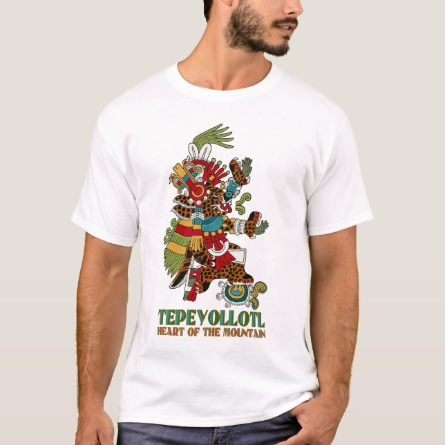 Camiseta Tepeyollotl (Anverso)