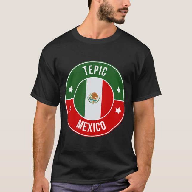 Camiseta Tepic, Ciudad de México (Anverso)