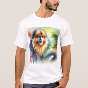 Camiseta Tepui Monkey 130924AREF148 - Watercolor