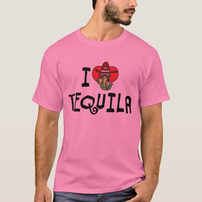 Camiseta Tequila Corazón que Amo (Anverso)