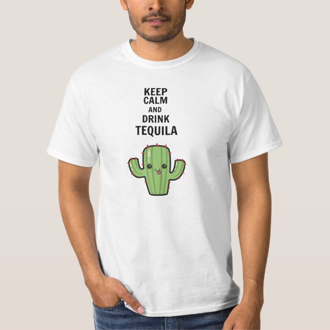 Camiseta Tequila de la bebida (Anverso)