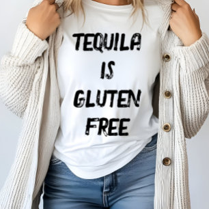 Camiseta Tequila Divertido es Libre de Gluten