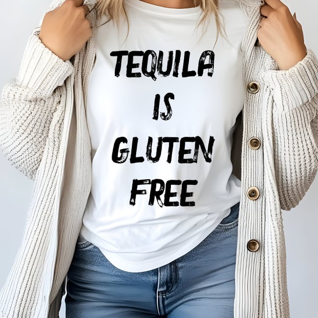 Camiseta Tequila Divertido es Libre de Gluten (Subido por el creador)
