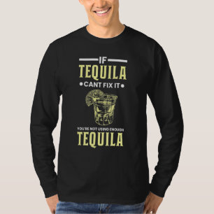 Camiseta Tequila Drinking Margaritas Cocktail Fiesta Mexica