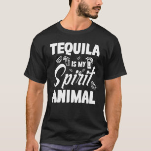 Camiseta Tequila es mi ropa de animales espirituales