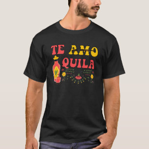Camiseta Tequila Is My Valentine Funny Adult Anti Valentine