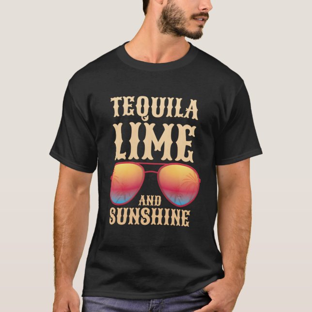 Camiseta Tequila Lime Y Sunshine (Anverso)