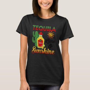 Camiseta Tequila Lime Y Sunshine Fiesta Mexicana