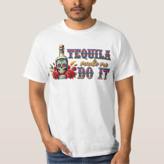 Camiseta Tequila Me Hizo Hacerlo, Cinco De Mayo