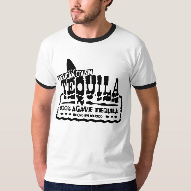 Camiseta Tequila mexicano del primo (Anverso)
