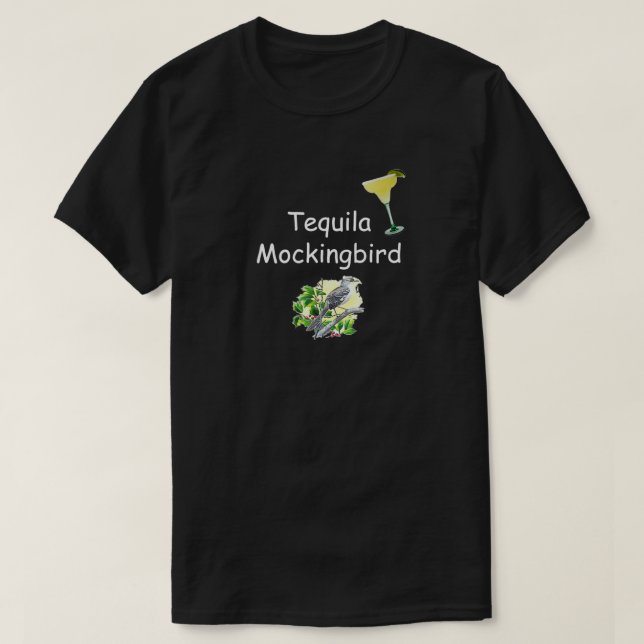 Camiseta Tequila Mockingbird (Diseño del anverso)