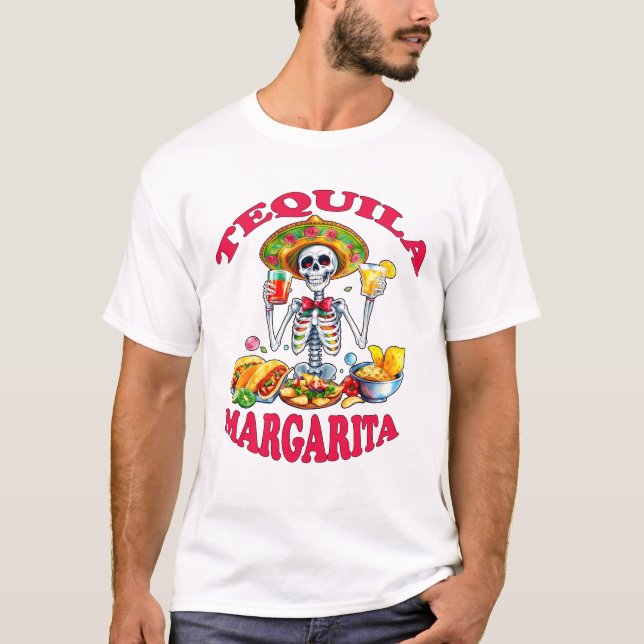 Camiseta Tequila y Margaritas (Anverso)