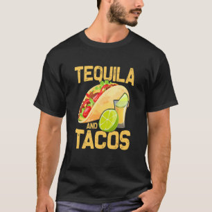 Camiseta Tequila Y Tacos Cocina Mexicana Bebida Fiesta
