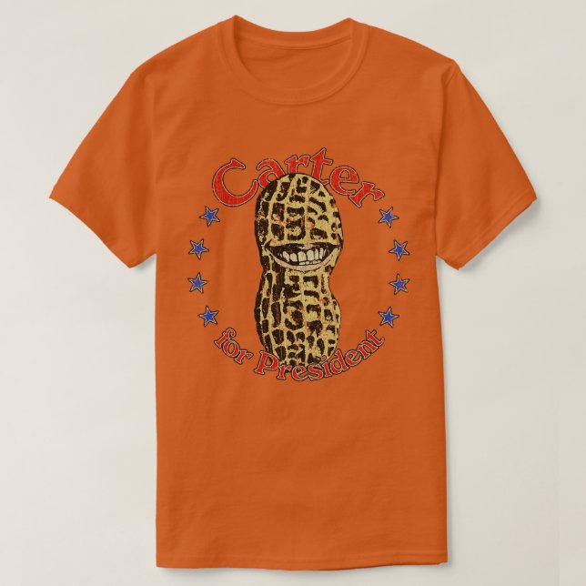 Camiseta ter For Smiling Peanut 1976 (Diseño del anverso)