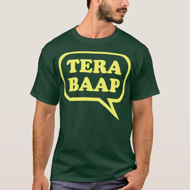Camiseta Tera de Baap - de Desi (Anverso)