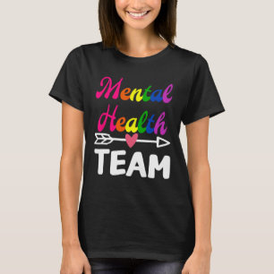 Camiseta Terapeuta de Conciencia del Equipo de Salud Hombre